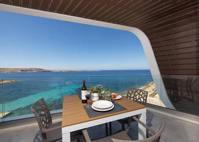 Ivory Seafront With Views!- Fl 13 By Homely St. Paul's Bay